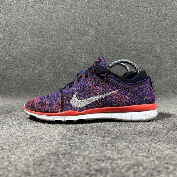 Nike Free TR Flyknit Athletic Running Shoes Blue 718785-002 Women’s Size 8.5 - Picture 7 of 13
